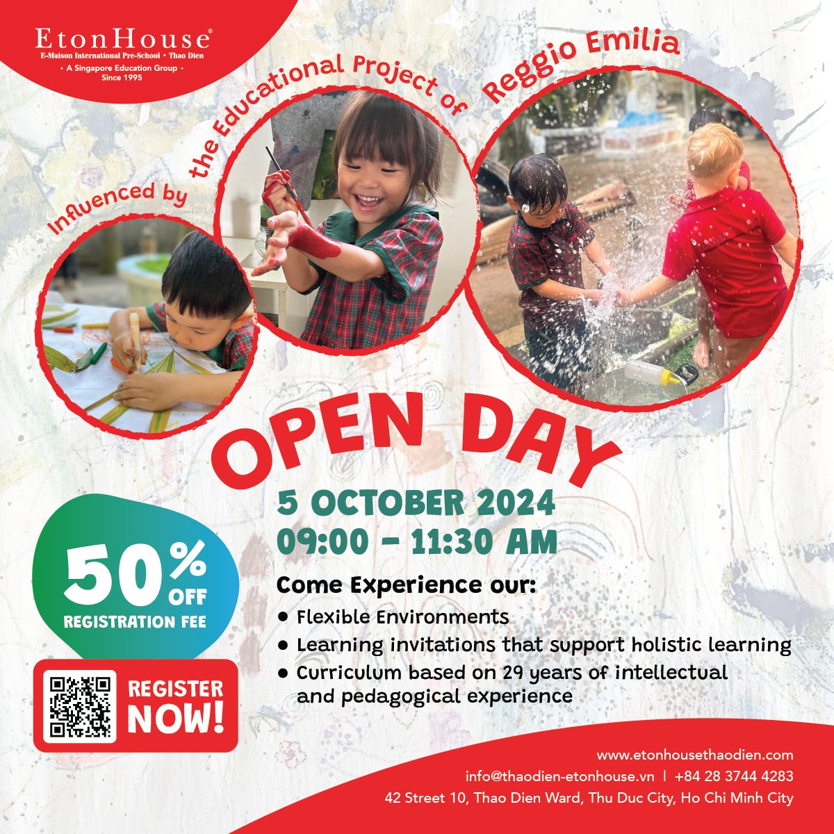 EtonHouse Open Day – 5 October 2024